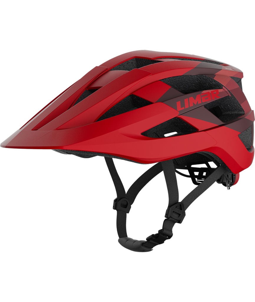 LIMAR PORA rosso opaco/rosso M (53/57)