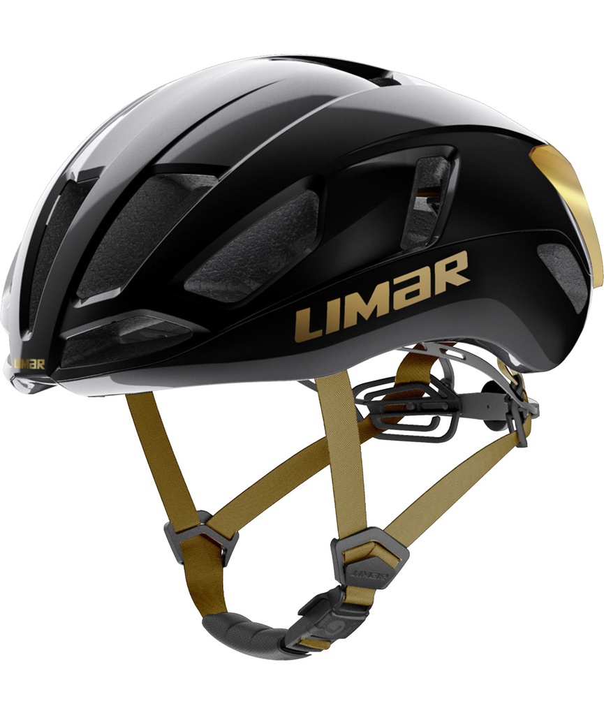 [MCAIRATCEK9L] LIMAR AIR ATLAS "White & Black" nero/oro L (57/62) LIMITED EDITION