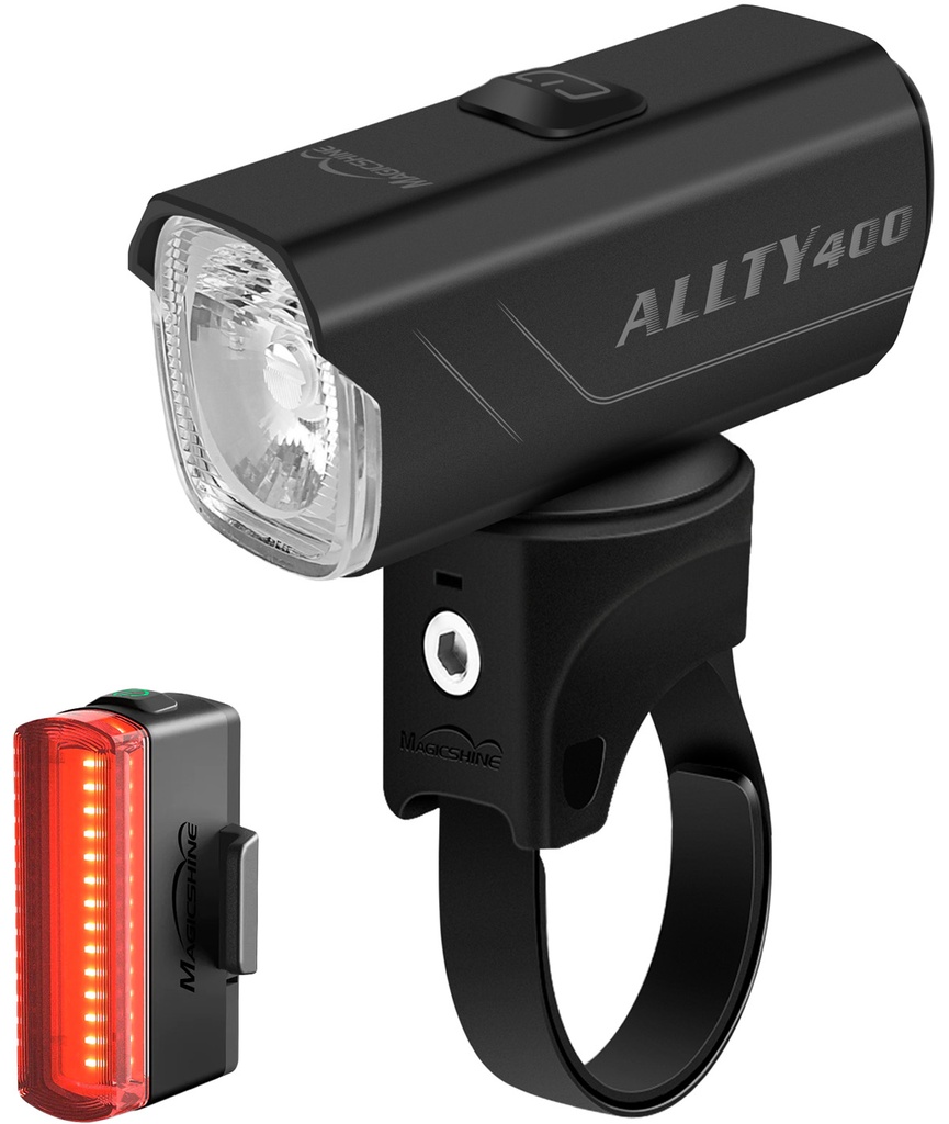 [MSCO02V20] MAGICSHINE Kit Fanalini a Led Allty 400 v2.0 + SeeMee 20 v2.0 combo
