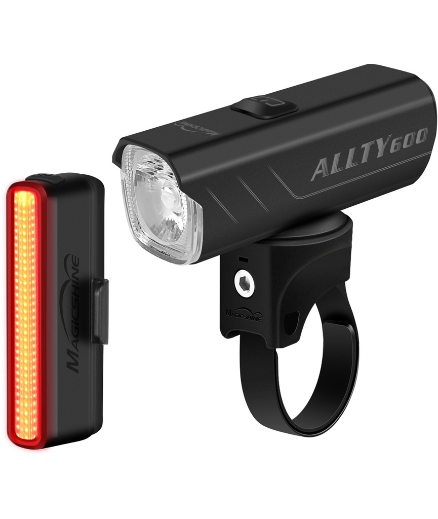 MAGICSHINE Kit Fanalini a Led Allty 600 v2.0 + SeeMee 30 v2.0 combo