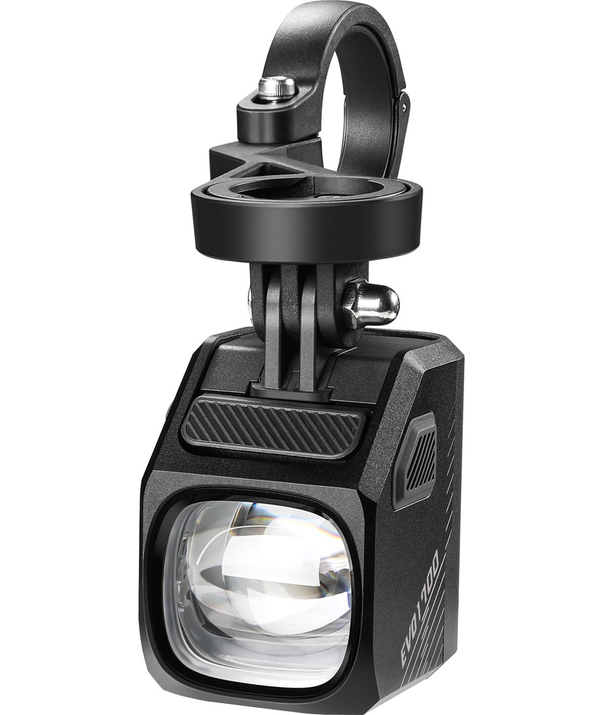 [MSEVO1700] MAGICSHINE Fanalino anteriore a led bianco EVO 1700 nero USB-C con telecomando