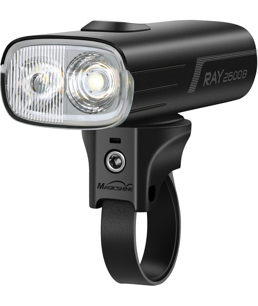 MAGICSHINE Fanalino anteriore a led bianco Ray 2600B USB-C con telecomando
