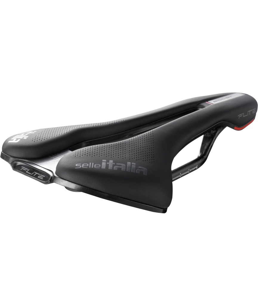 [SI01721BCSFLN] SELLE ITALIA Flite Boost Kit Carbonio SuperFlow L telaio in carbon fibra-tek nera