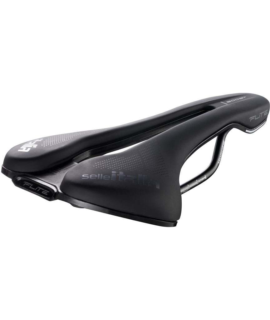 [SI017TMBSFLN] SELLE ITALIA Flite Boost SuperFlow TM L telaio in manganese soft-tek nera