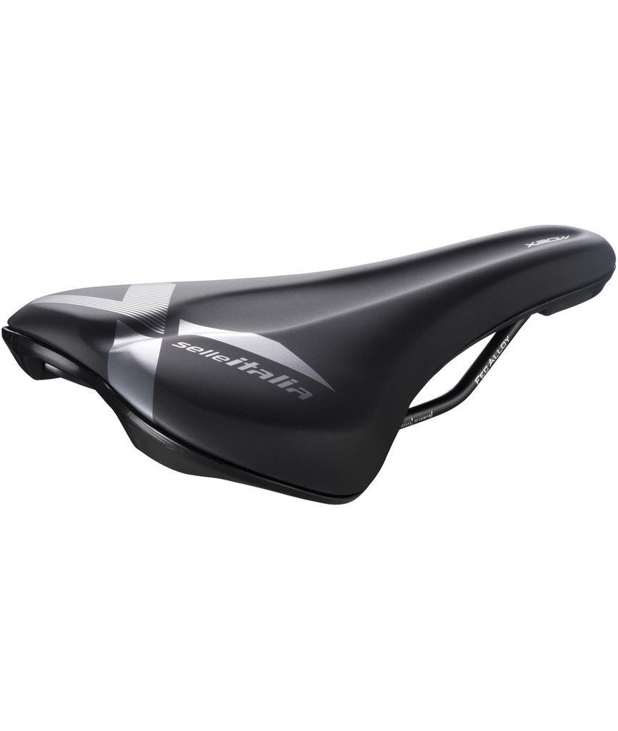 SELLE ITALIA X-Bow L telaio in FeC alloy soft-tek nera