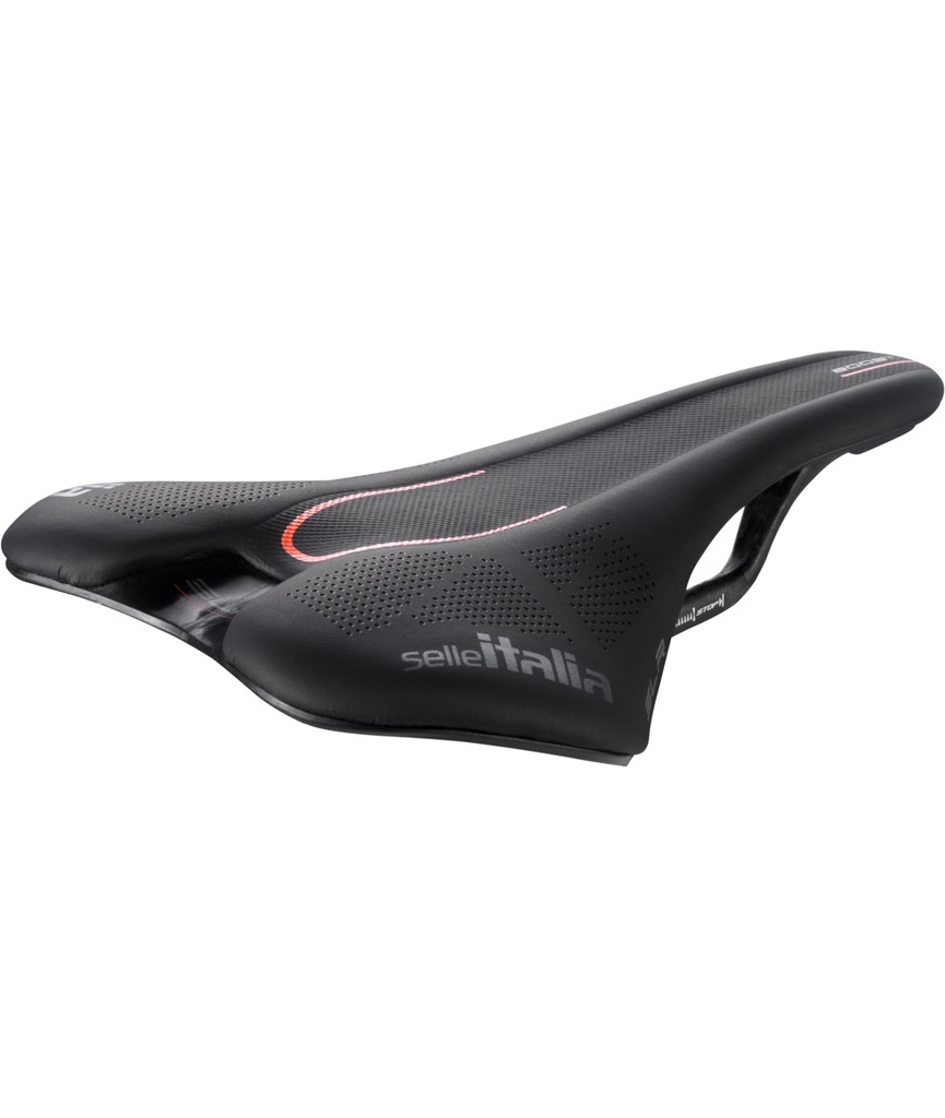 SELLE ITALIA SLR Boost Kit Carbonio L telaio in carbon fibra-tek nera