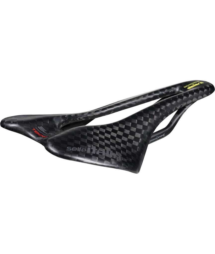 SELLE ITALIA SLR Boost Tekno SuperFlow S telaio in carbon carbonio nera
