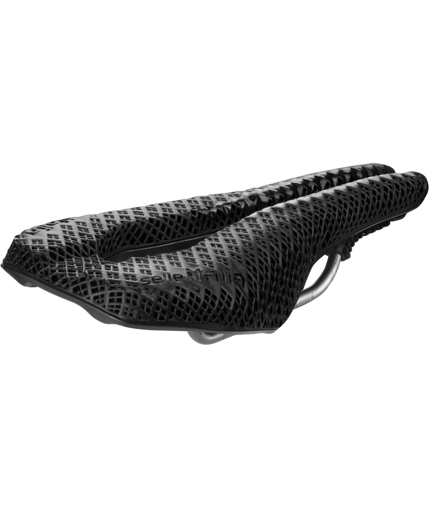 [SI0703DSFN] SELLE ITALIA WATT 3D SuperFlow telaio in TI 316 nera