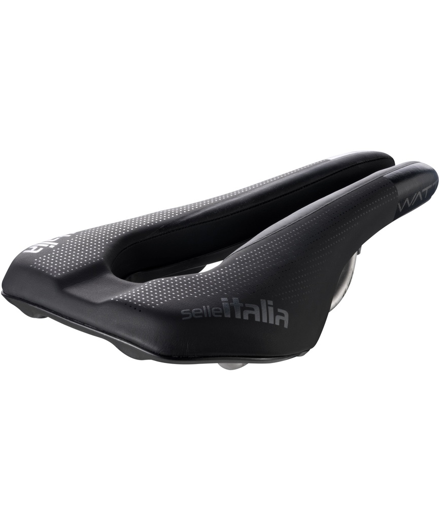 [SI070GSFN] SELLE ITALIA WATT Gel SuperFlow telaio in TI 316 duro-tek nera