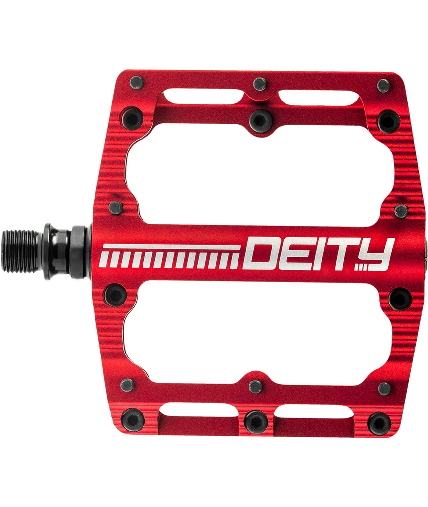 DEITY Pedali Black Kat rosso