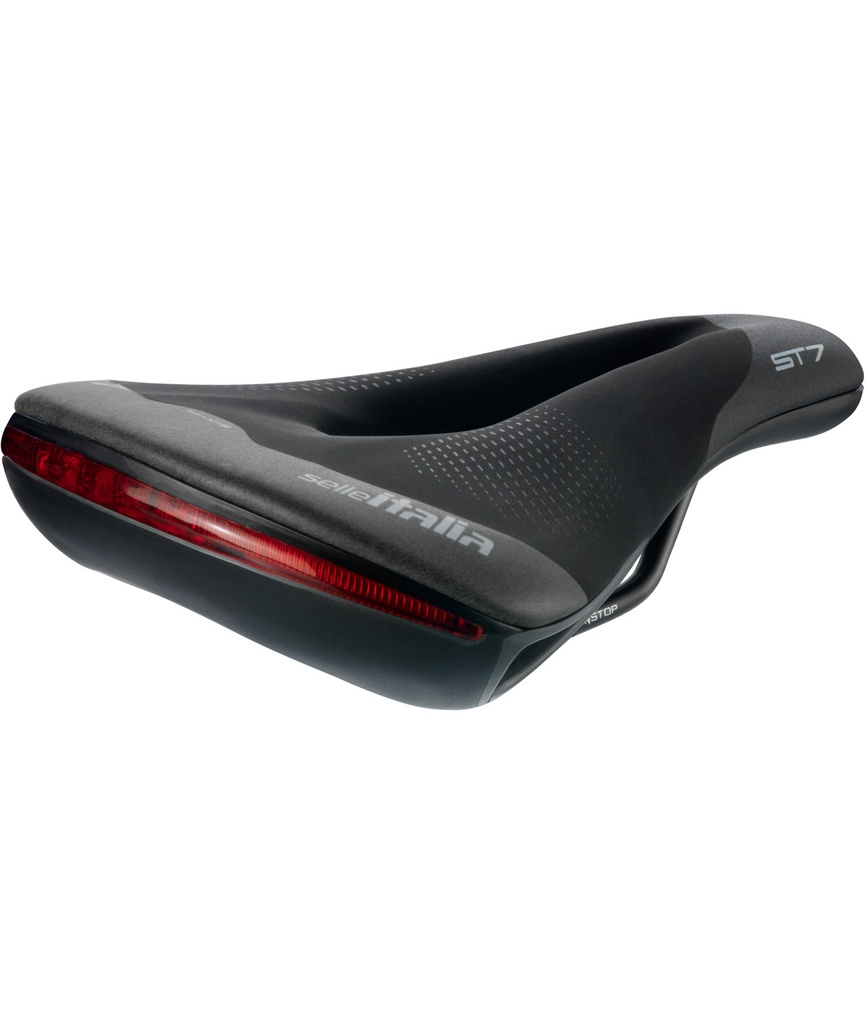 SELLE ITALIA ST 7 Vision SuperFlow L telaio in FeC alloy soft-tek nera