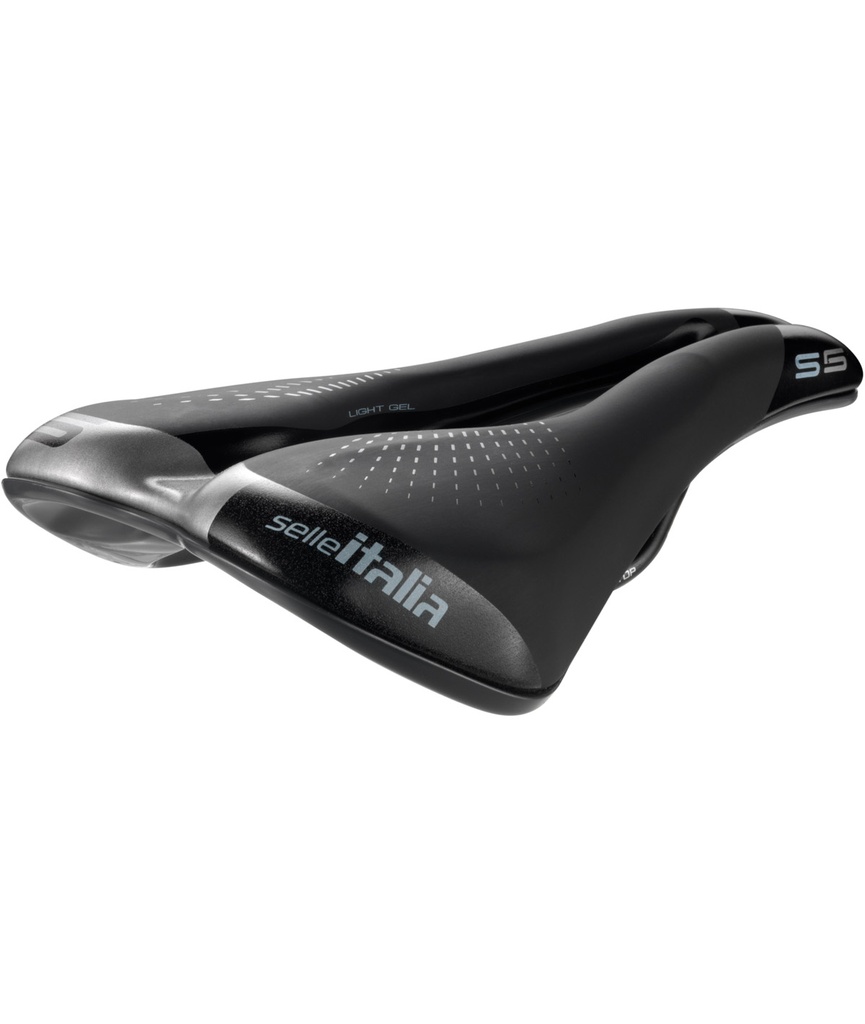 SELLE ITALIA S 5 Lady SuperFlow S telaio in FeC alloy soft-tek nera