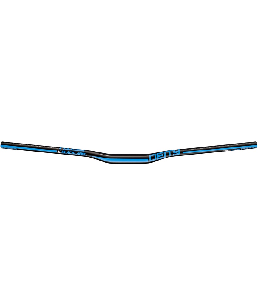 [DEBLK15BL] DEITY Piega manubrio Blacklabel Ø31.8x800mm rise 15mm blu