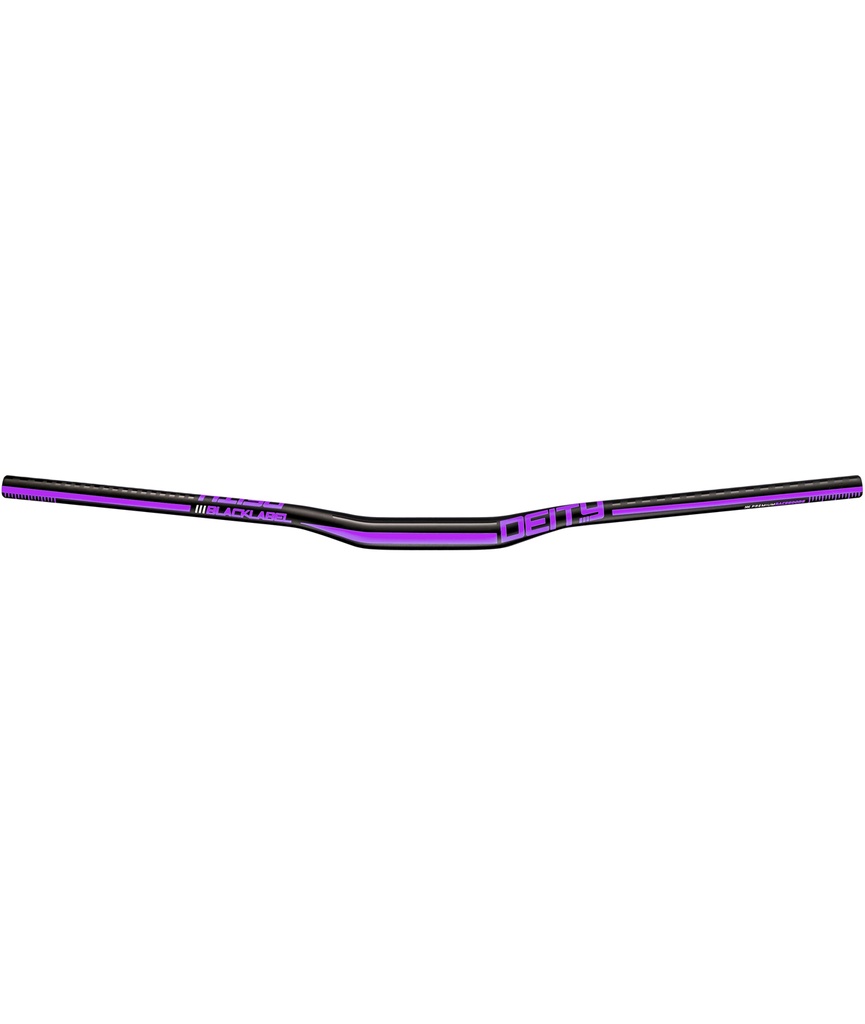[DEBLK15PU] DEITY Piega manubrio Blacklabel Ø31.8x800mm rise 15mm viola