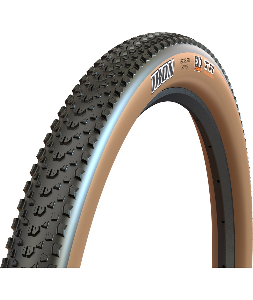 MAXXIS Ikon 29x2.20 EXO TR Tanwall nero/para 60TPI pieghevole