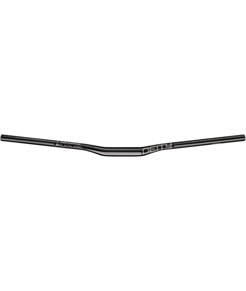 Piega manubrio Blacklabel Ø31.8x800mm rise 15mm nero stealth