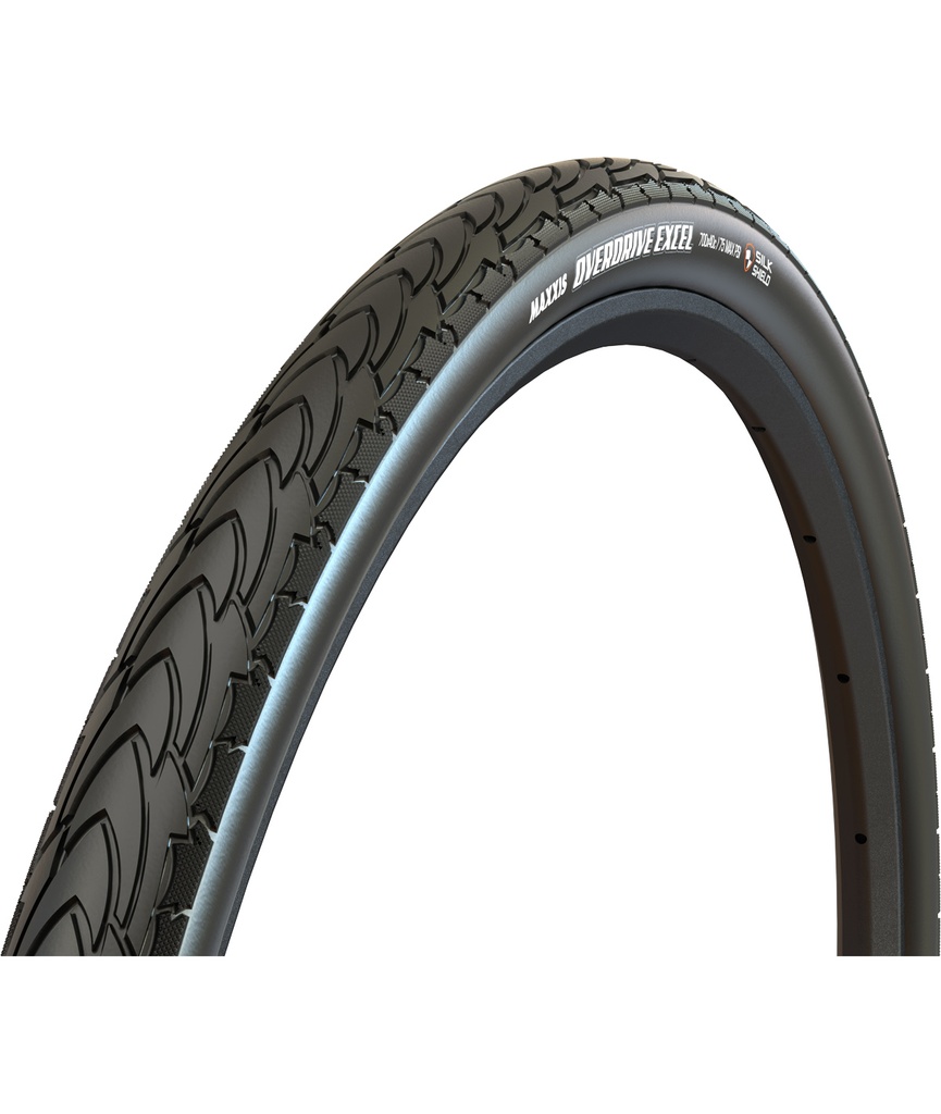 MAXXIS Overdrive Excel 700x40c Silkshield +REF 60TPI rigido
