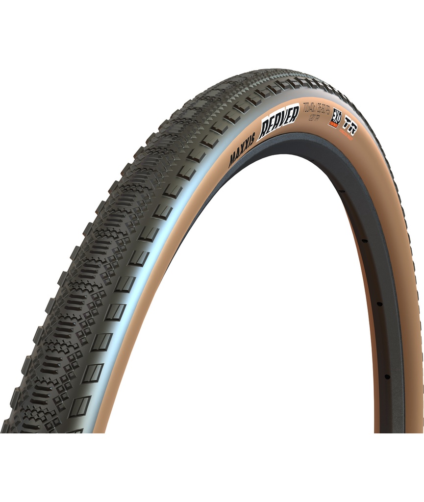 [TB00502600] MAXXIS Reaver 700x45c EXO TR Tanwall nero/para 120TPI pieghevole