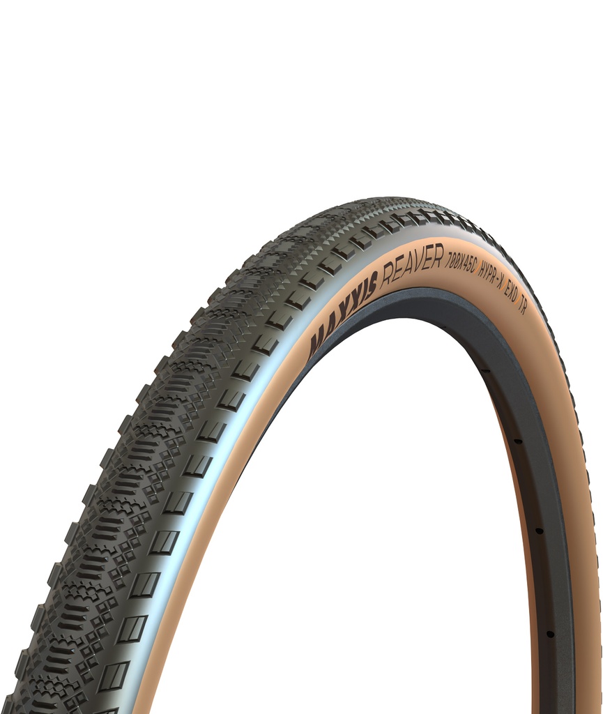 MAXXIS Reaver 700x45c EXO TR Tanwall nero/para 120TPI pieghevole HYPR-X