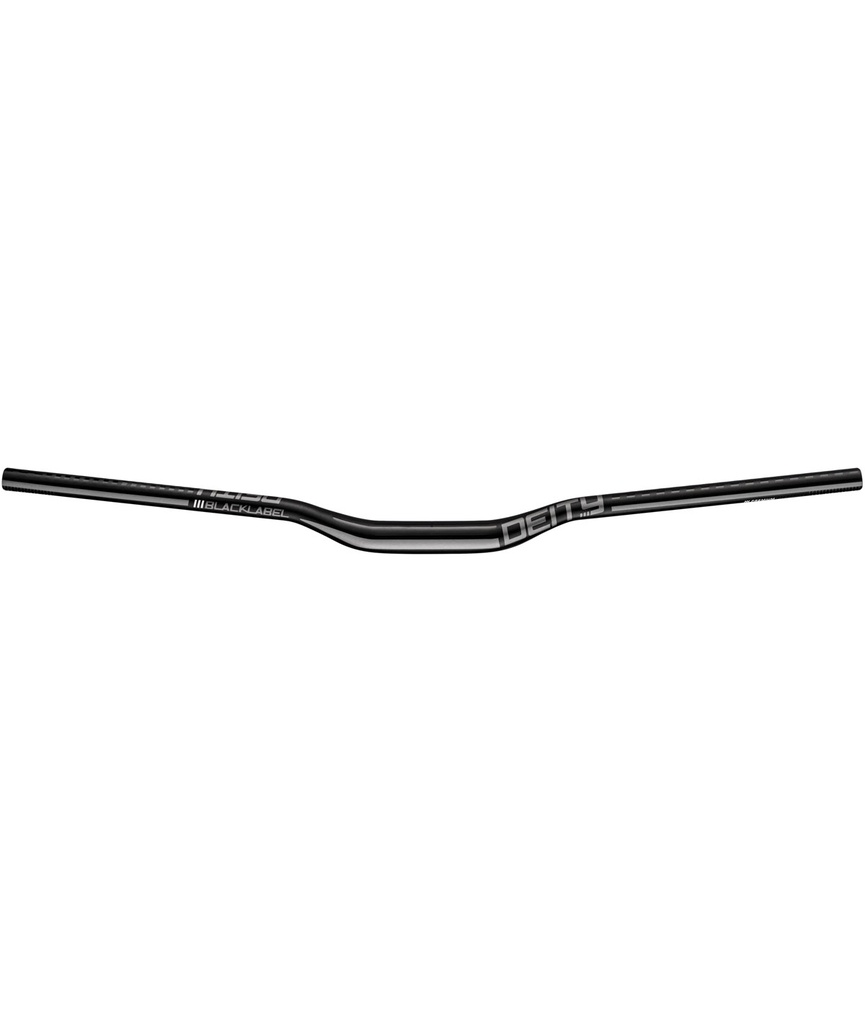 DEITY Piega manubrio Blacklabel Ø31.8x800mm rise 25mm nero stealth