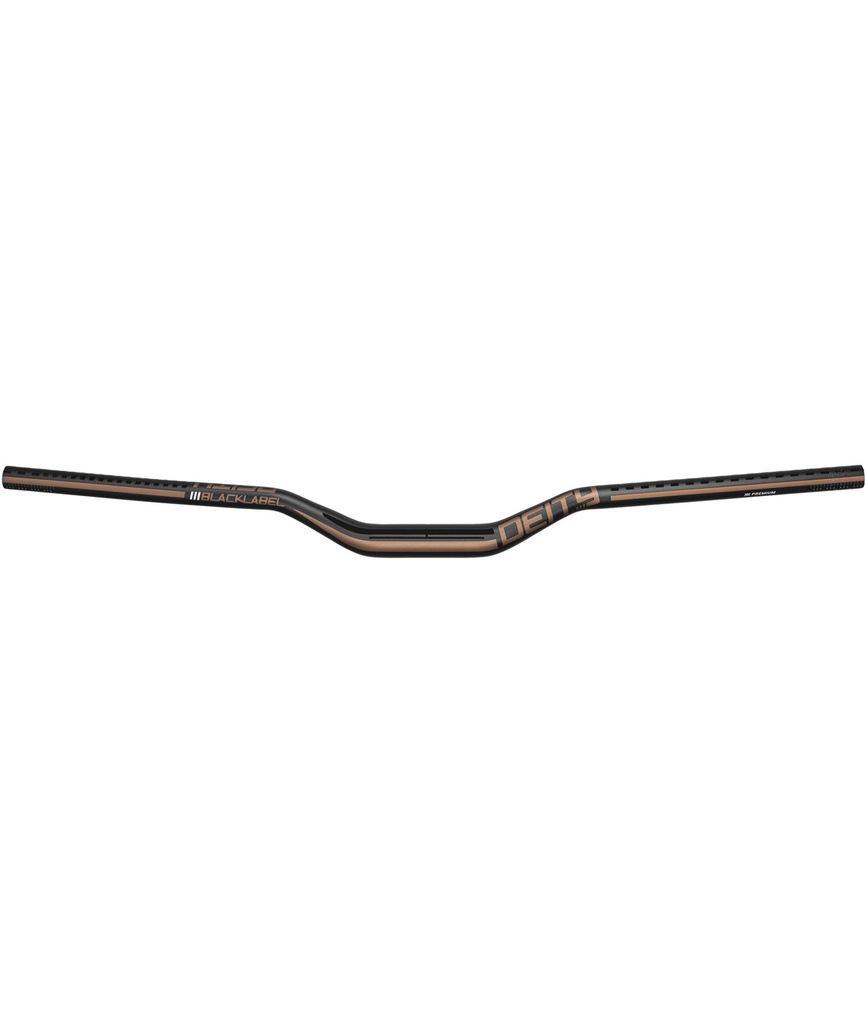 Piega manubrio Blacklabel Ø31.8x800mm rise 38mm bronzo