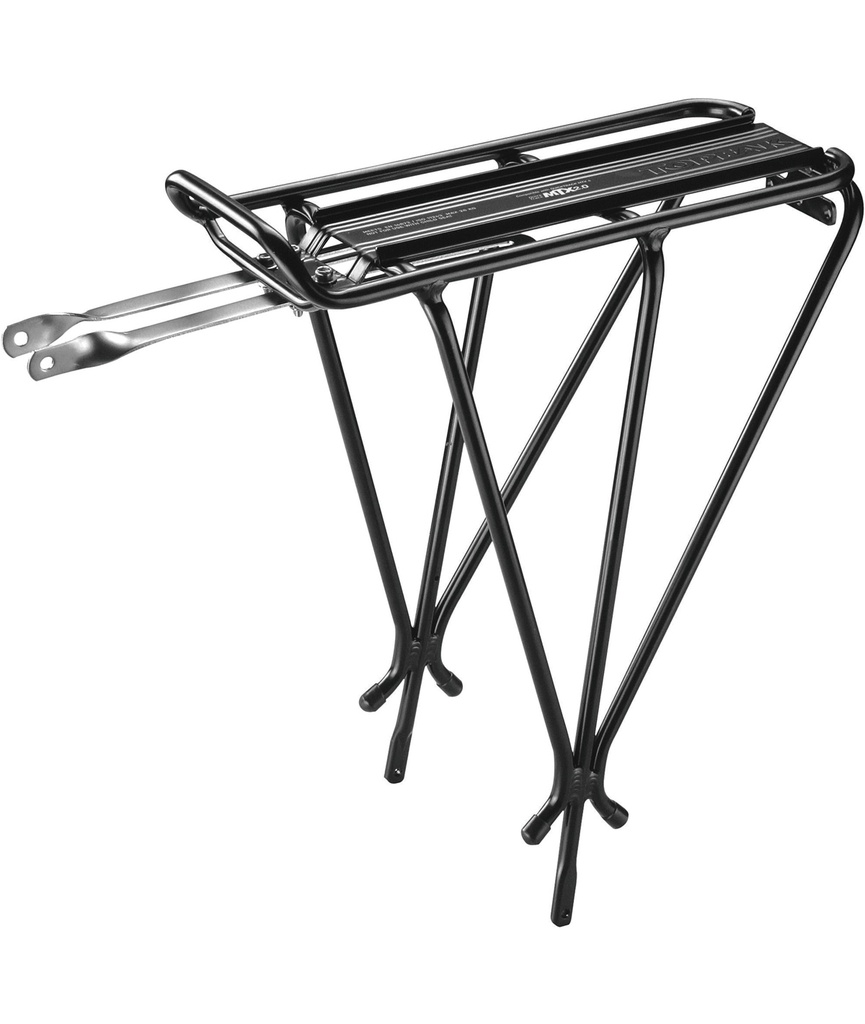 TOPEAK Portapacchi posteriore Explorer (non disco) con sistema MTX/MTX 2.0 QuickTrack - per ruote 26", 27.5" (650B) e 700C