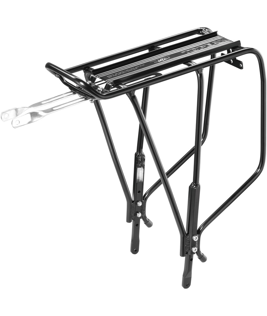 [TKTA2148B] TOPEAK Portapacchi posteriore Uni Super Tourist (non disco) con sistema MTX/MTX 2.0 QuickTrack - per ruote 24" - 29" e 700C
