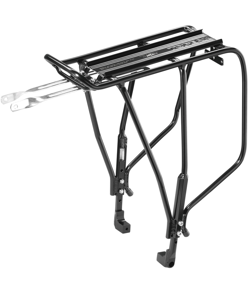 TOPEAK Portapacchi posteriore Uni Super Tourist (disco) con sistema MTX/MTX 2.0 QuickTrack - per ruote 24" - 29" e 700C