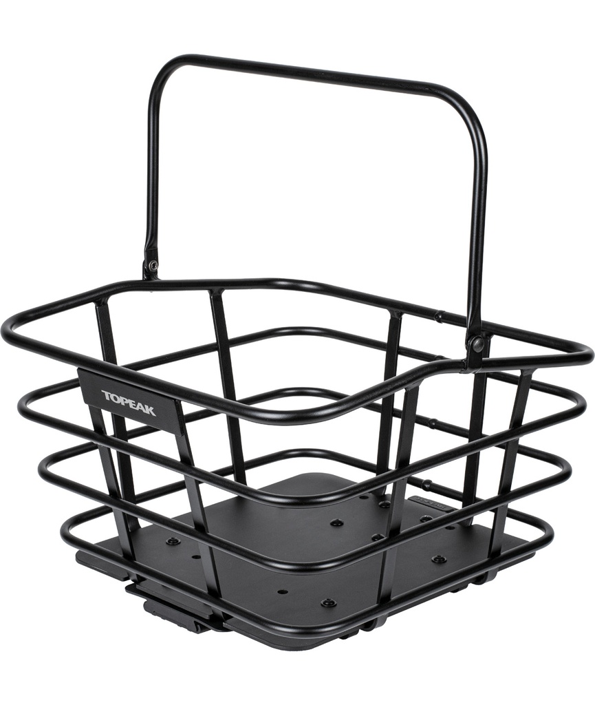 TOPEAK Cestino anteriore/posteriore Urban basket DX (18 L) con attacco MTX Quicktrack 2.0