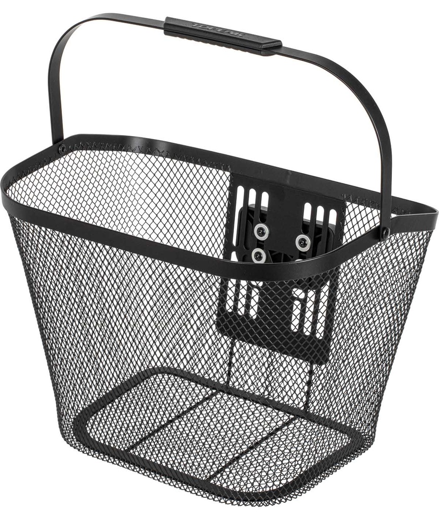 TOPEAK Cestino anteriore Urban Basket Front (15 l) con attacco Fixer 9 QuickClick