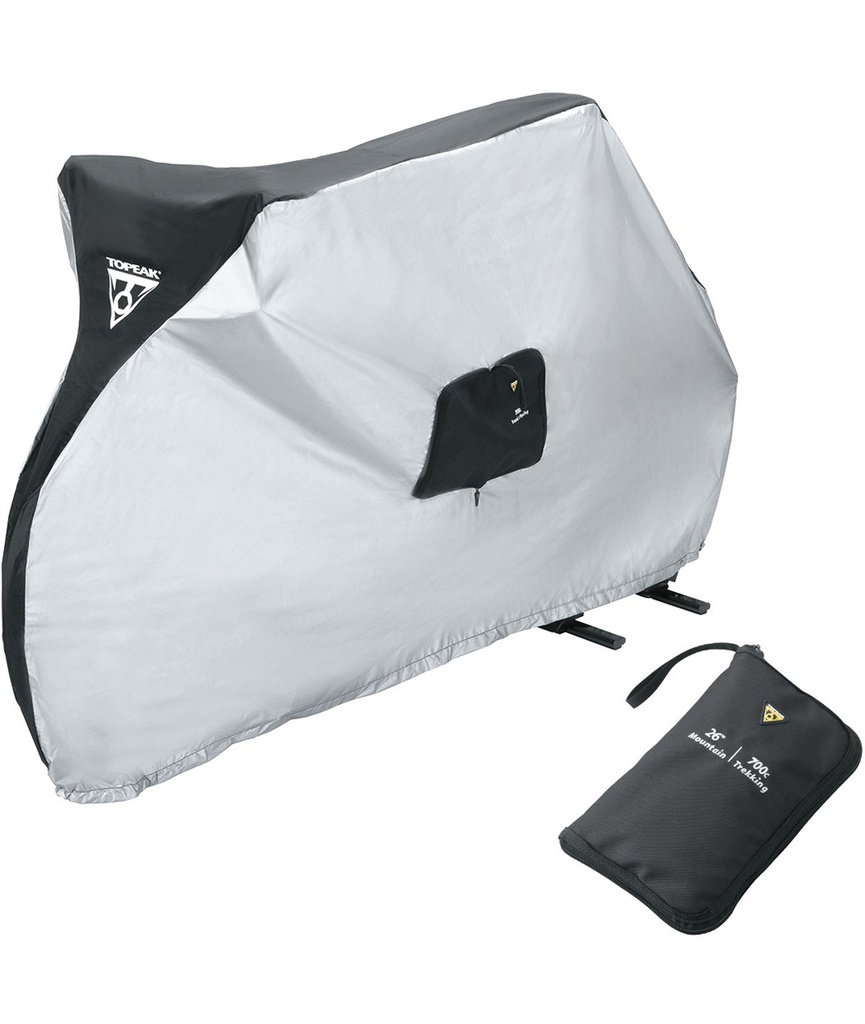 TOPEAK Copri bici corsa nero/argento