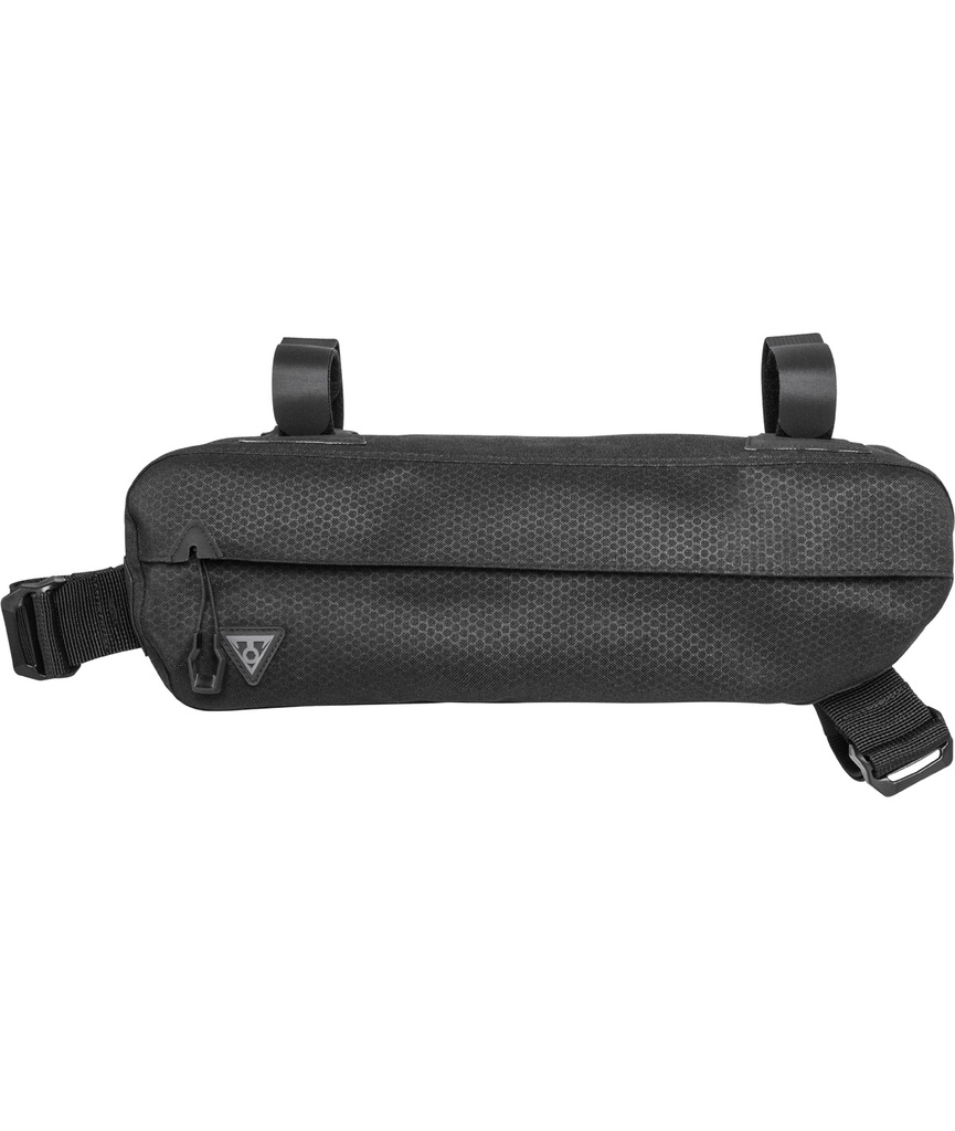 Borsa tubo orizzontale (sotto) MidLoader (3 L) con cinturini in velcro nera