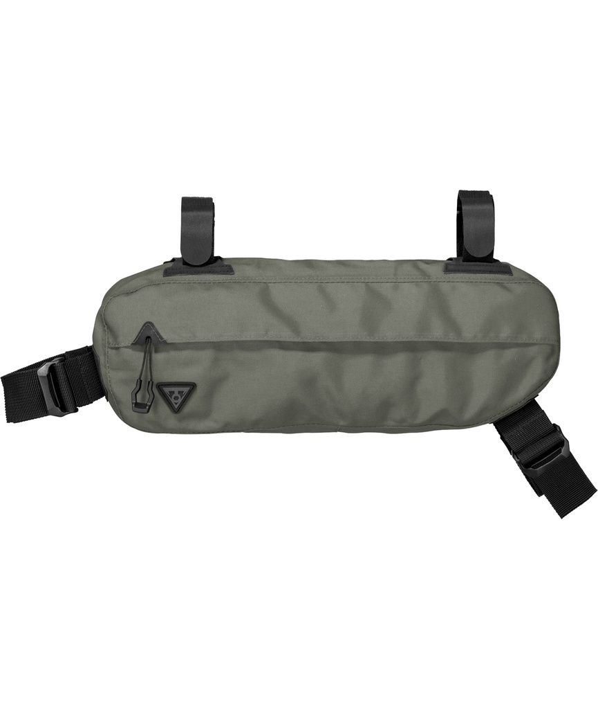 Borsa tubo orizzontale (sotto) MidLoader (3 L) con cinturini in velcro verde