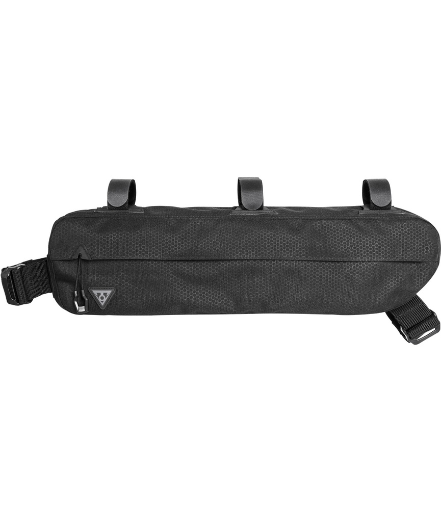 [TKTBPML5B] TOPEAK Borsa tubo orizzontale (sotto) MidLoader (4,5 L) con cinturini in velcro nera