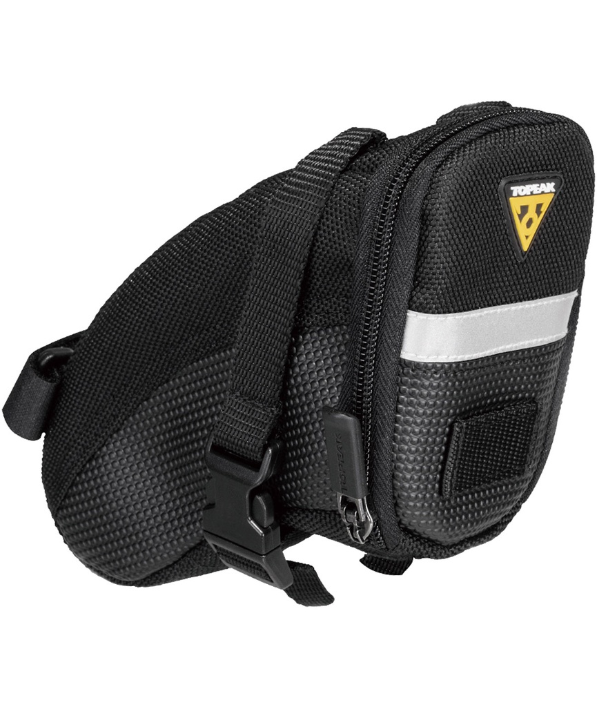 TOPEAK Borsello sottosella Aero Wedge Pack Small (0,66 L) con cinturino in velcro
