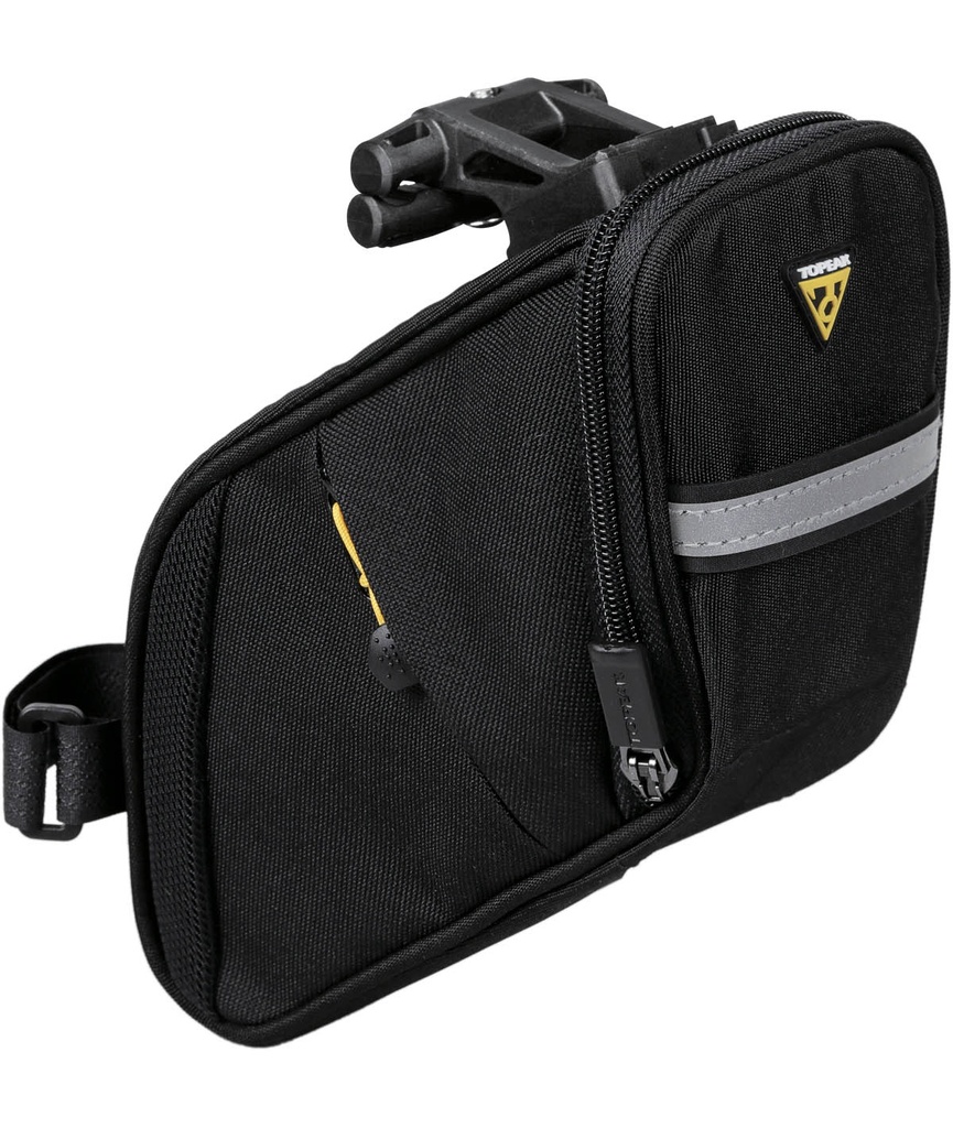 [TKTC2268B2] TOPEAK Borsello sottosella Aero Wedge Pack DX medium (0,5l) con attacco f25 QuickClick
