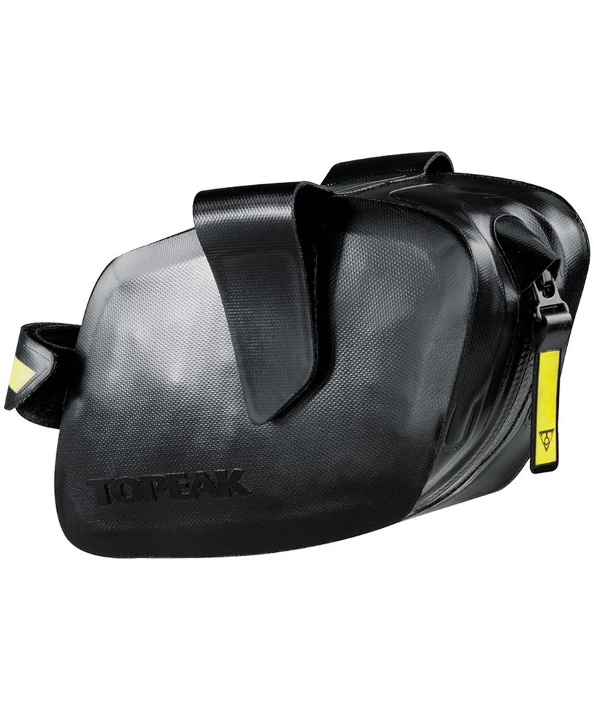 [TKTC2293B] TOPEAK Borsello sottosella Weatherproof DynaWedge (0,35 L) impermeabile con cinturino in velcro