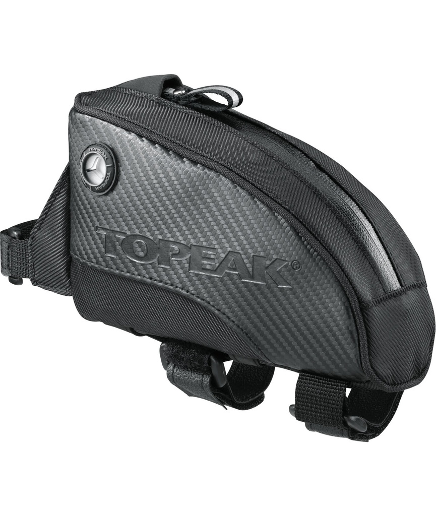 TOPEAK Borsa tubo orizzontale (sopra) Fuel Tank Medium (0,5 L) con cinturini in velcro
