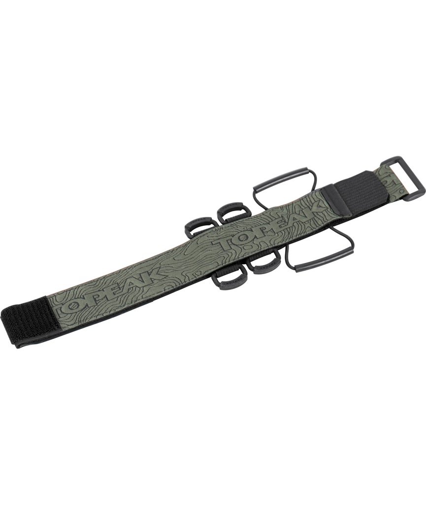 TOPEAK Cinturino in velcro Elementa Strap verde taglia L