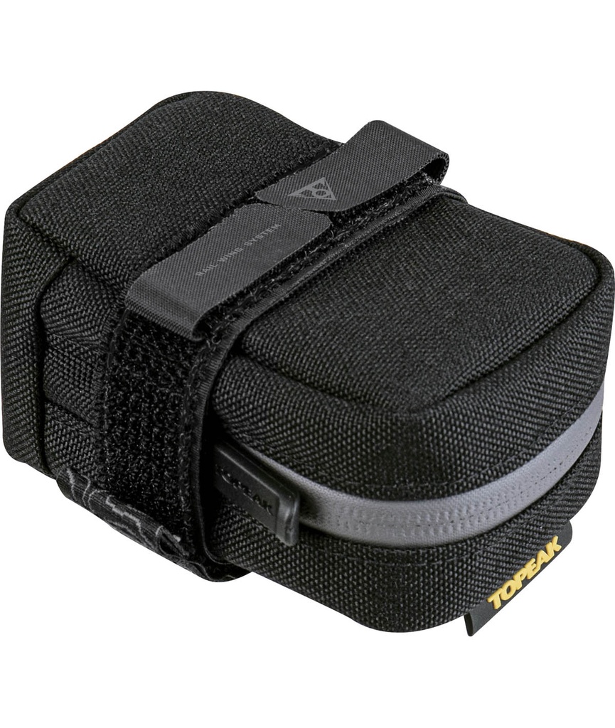 [TKTC2323B] TOPEAK Borsello sottosella Elementa Seatbag Slim taglia S (0,3 L) nero con cinturino in velcro