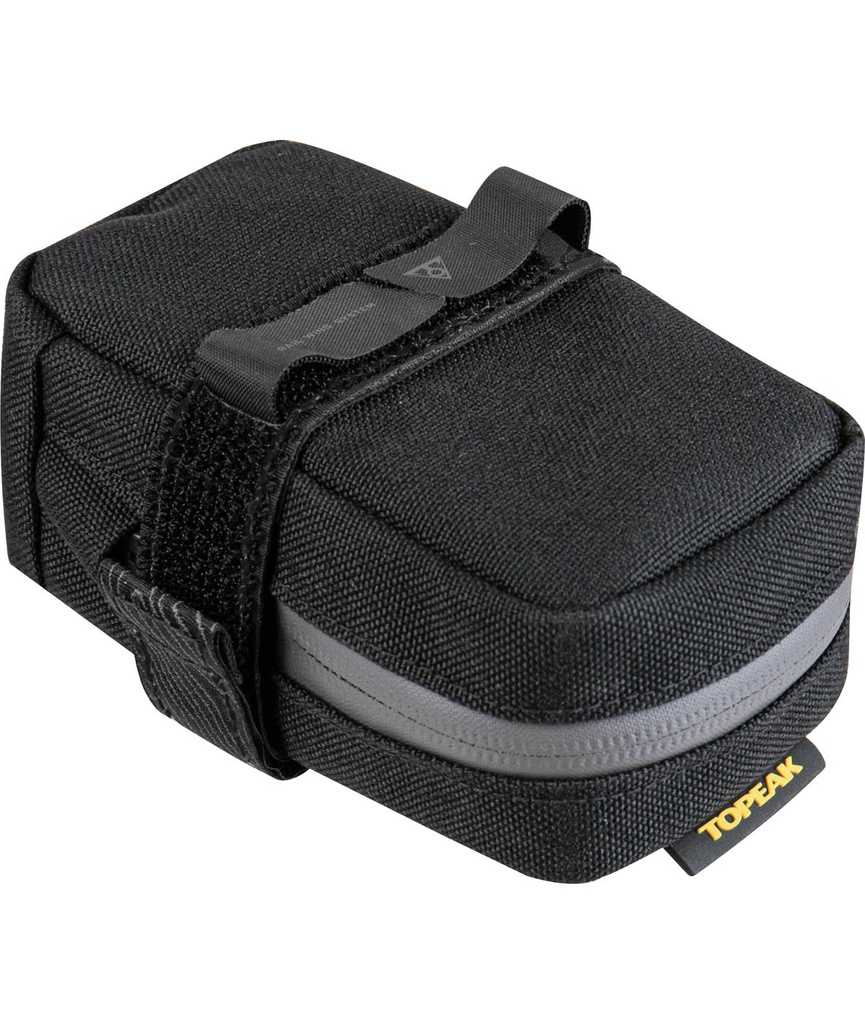[TKTC2325B] TOPEAK Borsello sottosella Elementa Seatbag Slim taglia M (0,5L) nero con cinturino in velcro