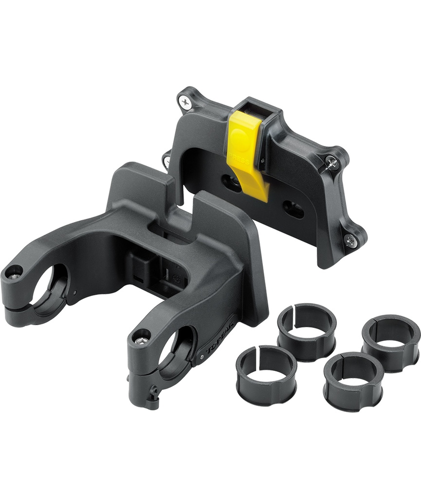 TOPEAK Attacco Fixer 3e per cestini anteriori (compatibile con E-Bike)