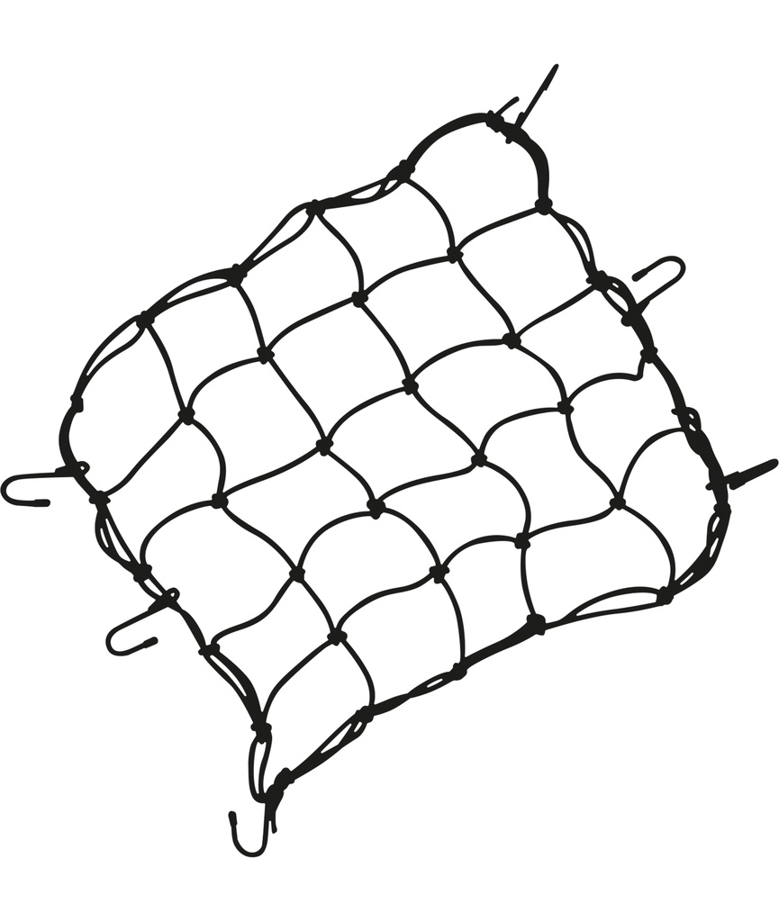 [TKTCN02] TOPEAK Rete elastica Cargo Net per cestini