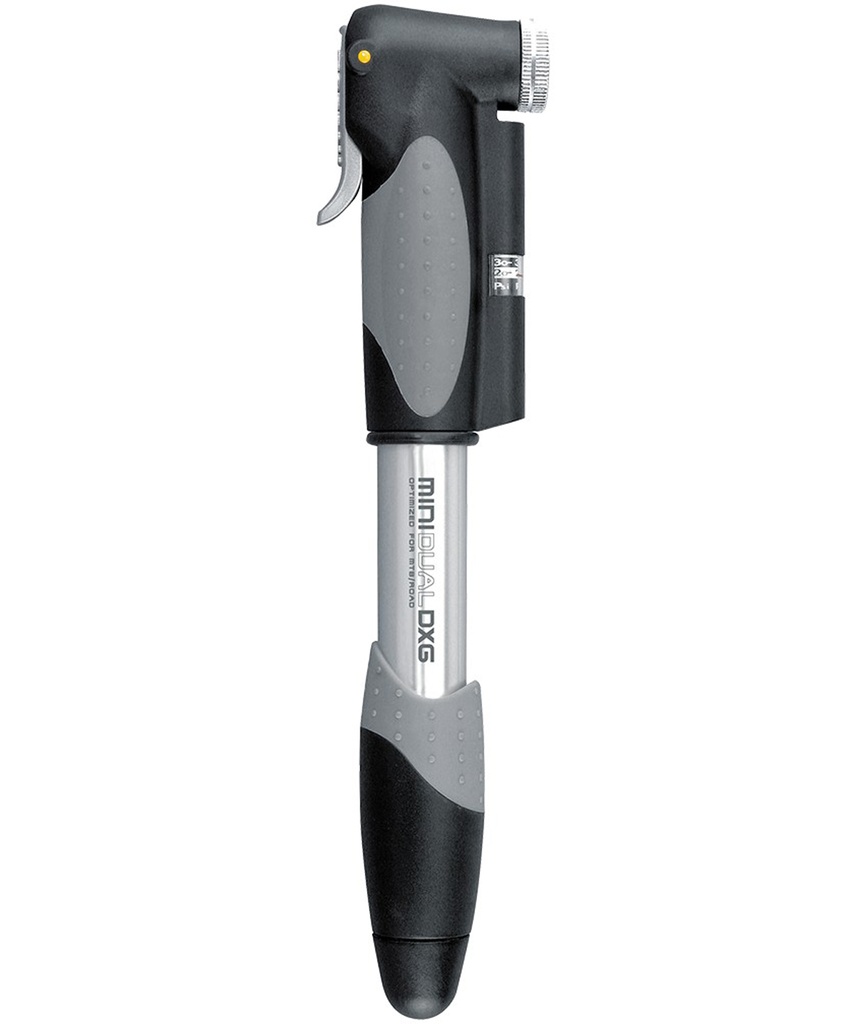 TOPEAK Minipompa Mini Dual DXG con raccordo SmartHead e manometro integrato 8 bar/120 psi