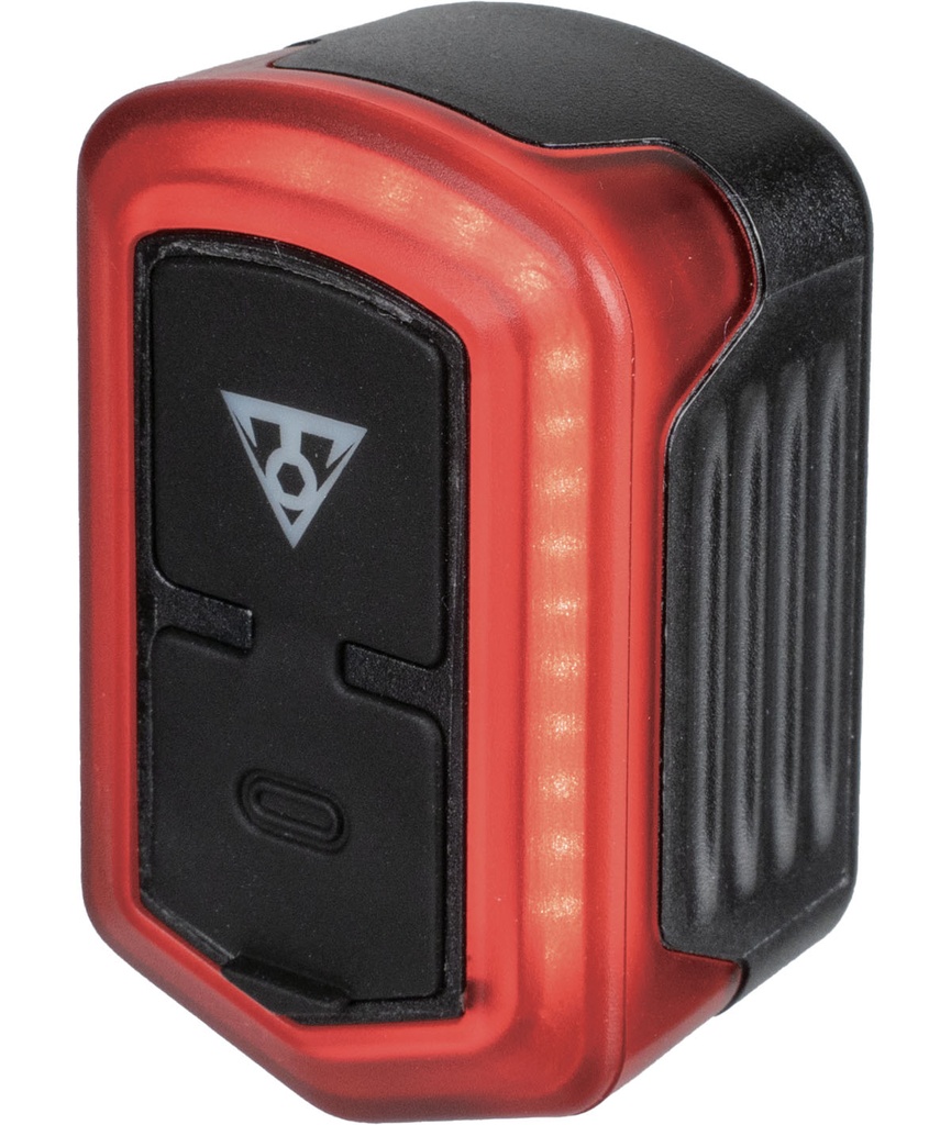 TOPEAK Fanalino posteriore a led rosso Redlite Clip-on 15 USB-C cob LED