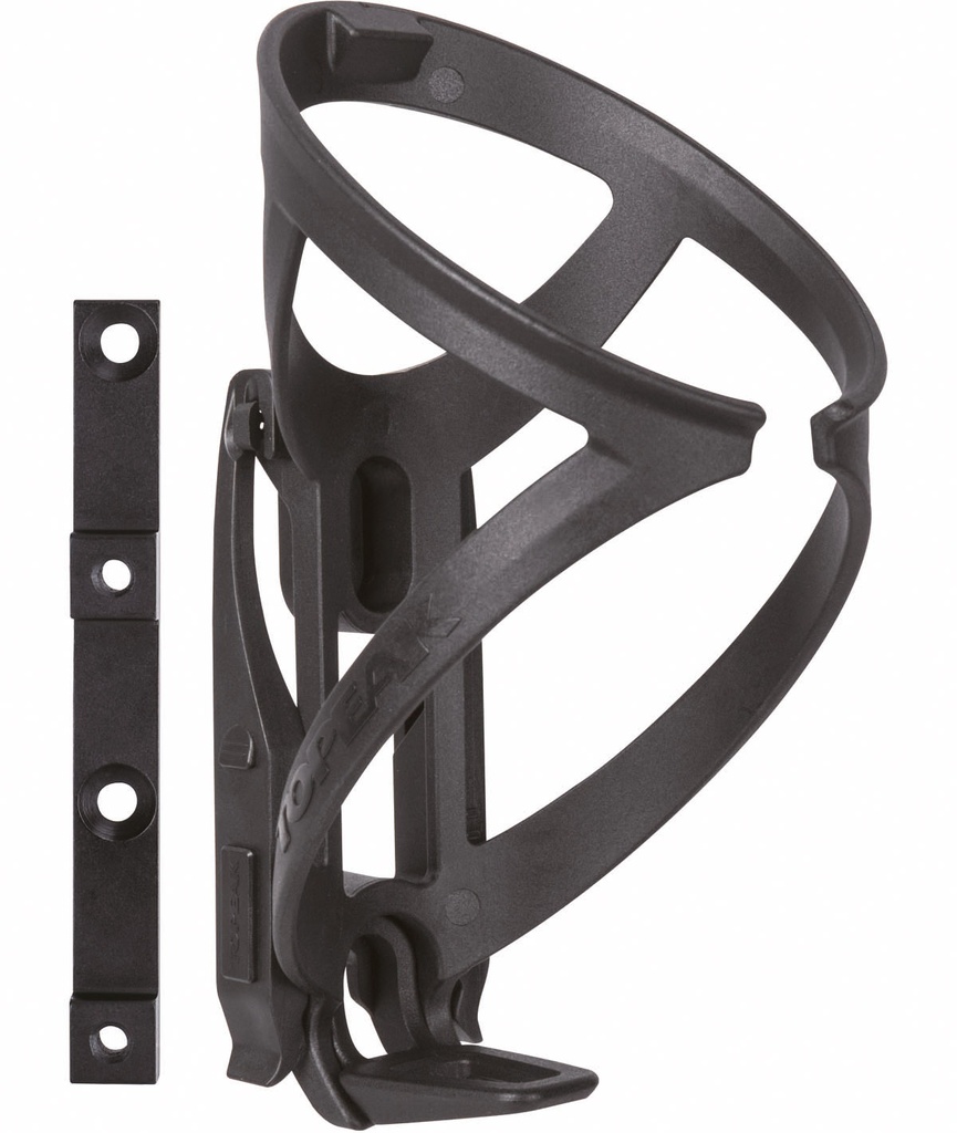 TOPEAK Portaborraccia Ninja Master+ Cage X1AJ con 2 levagomme integrati e staffa di montaggio