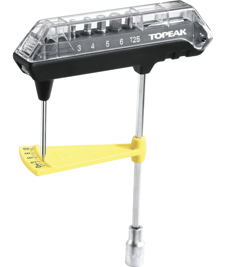 TOPEAK Chiave dinamometrica ComboTorq Wrench & Bit Set