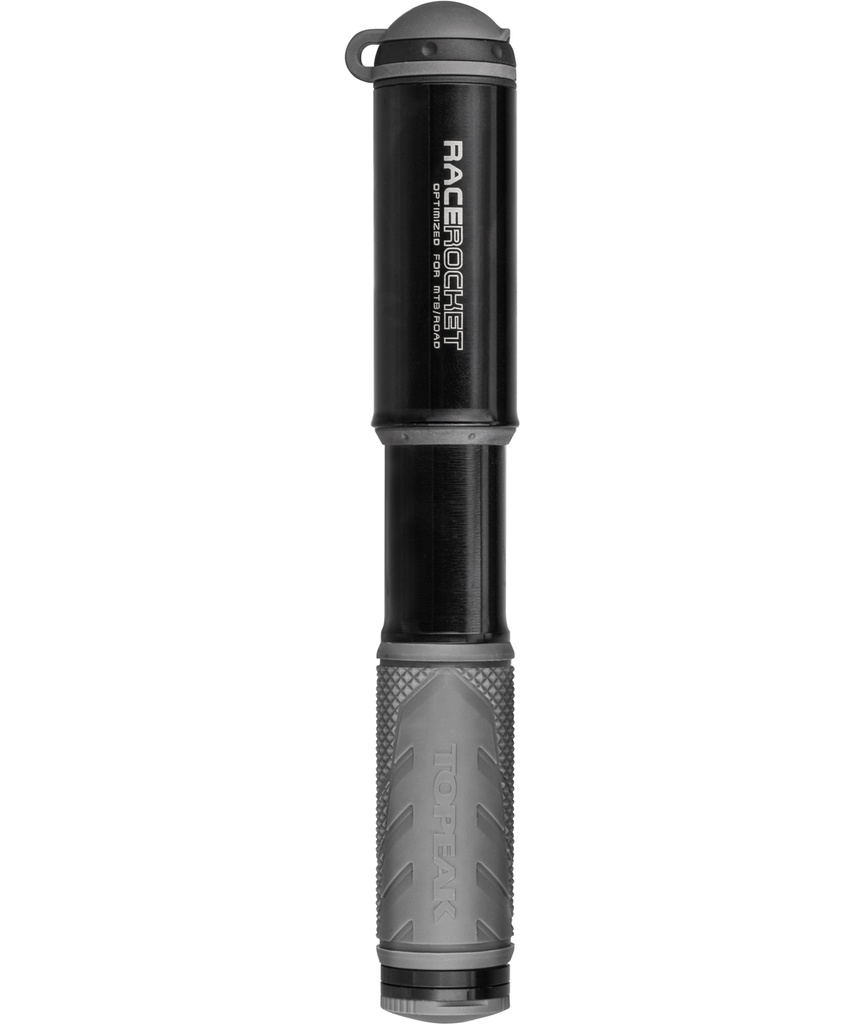 TOPEAK Minipompa Race Rocket con raccordo SmartHead ThreadLock 8 bar/120 psi nera