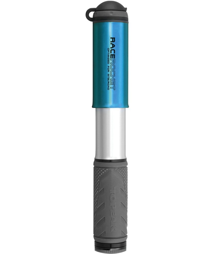 [TKTRR2DB] TOPEAK Minipompa Race Rocket con raccordo SmartHead ThreadLock 8 bar/120 psi blu