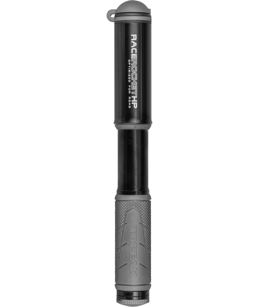 TOPEAK Minipompa RaceRocket HP con raccordo SmartHead ThreadLock 11 bar/160 psi nera